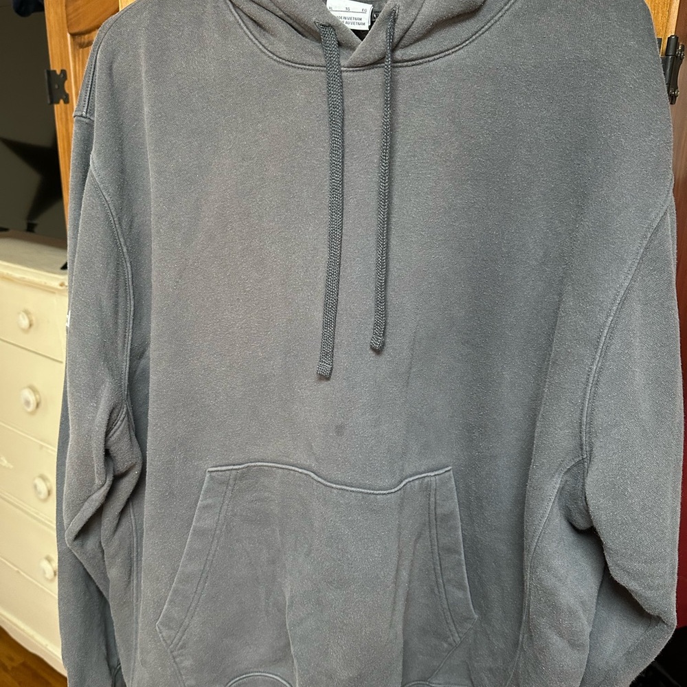 Nike Men's Charcoal Hoodie Sweatshirt